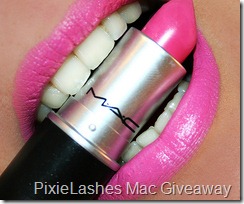 Win the the MAC lipstick, blush, eye shadow or paint pot of your choice with pixie lashes