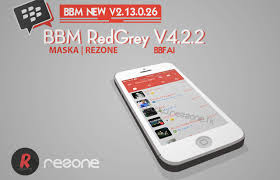 Download BBM MOD RedGrey V4.2.2 Terbaru