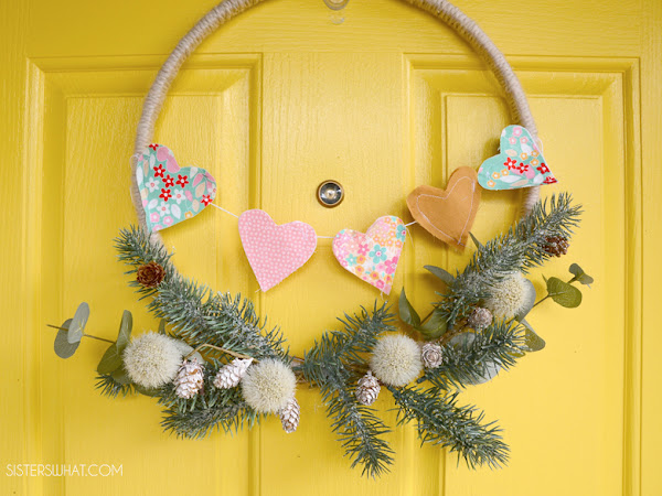 How to Sew an Easy Scrap Fabric Heart Garland