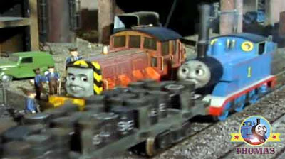 Sodor Island fish shipping sea port-yard Thomas & friends Salty the tank engine Thomas to the rescue