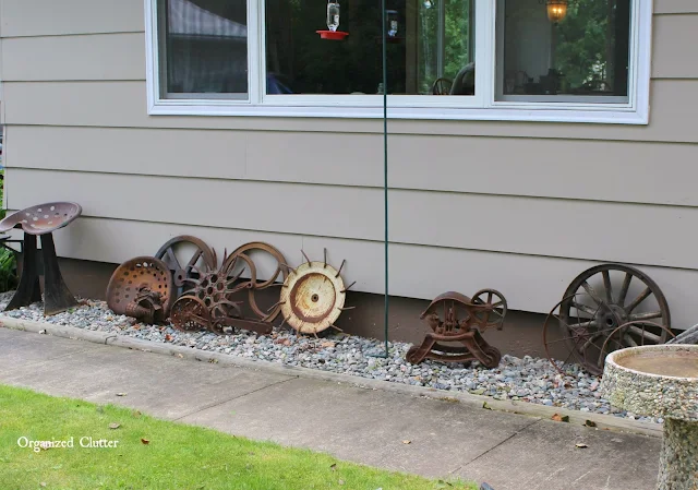 Awesome Outdoor Junk Gardens www.organizedclutter.net