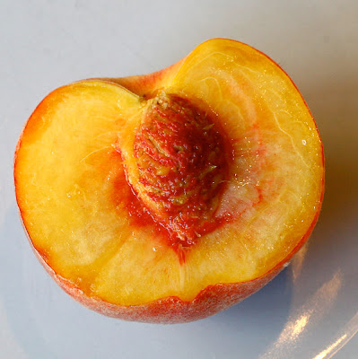 Peach half