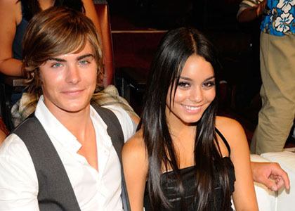 vanessa hudgens & zac efron