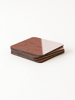 Brick coasters Brick coasters