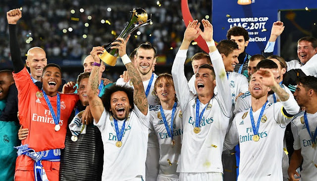Real Madrid Panen Gelar Juara di Tahun 2017