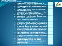 Reading Academically Quiz