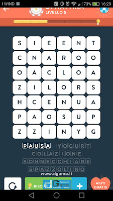 WordBrain 2 soluzioni: Categoria Di mattina (6X7) Livello 5