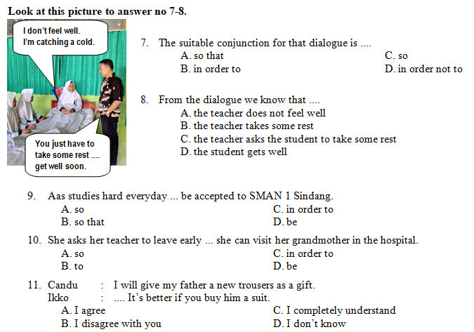 Soal Pts Bahasa Inggris Kelas 7 8 Dan 9 K13 – Jawabanku.id