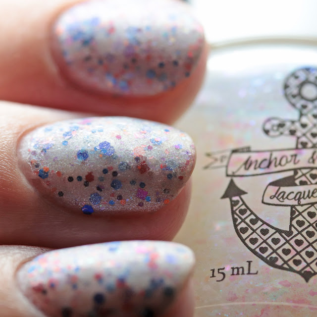 Anchor & Heart Lacquer Quite Magnificent over Little Wee Witch