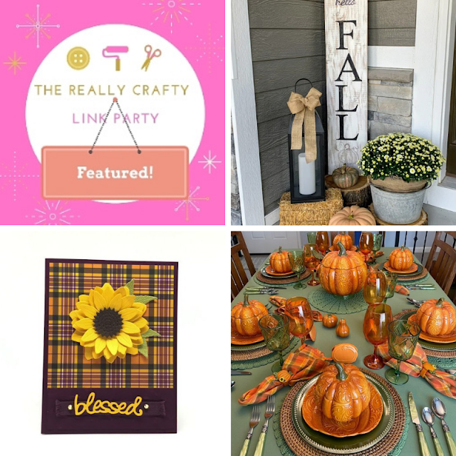 The Really Crafty Link Party #233 featured posts