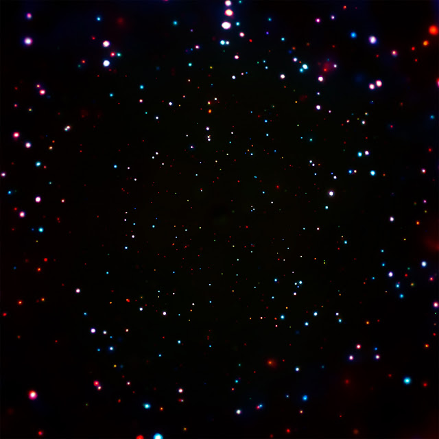 Deepest X-ray Image Ever Reveals Black Hole Treasure Trove