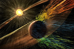 NASA MAVEN Ungkap Angin Matahari Yang Mengupas Atmosfer Mars