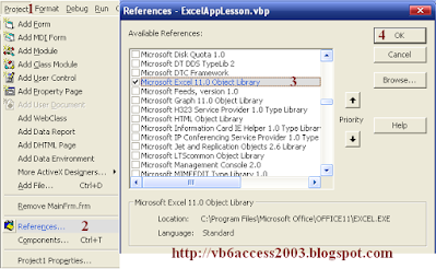 Microsoft Visual Basic 6 - excel part1