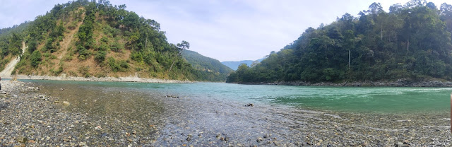 Triveni and Lovers meet view Point Travel