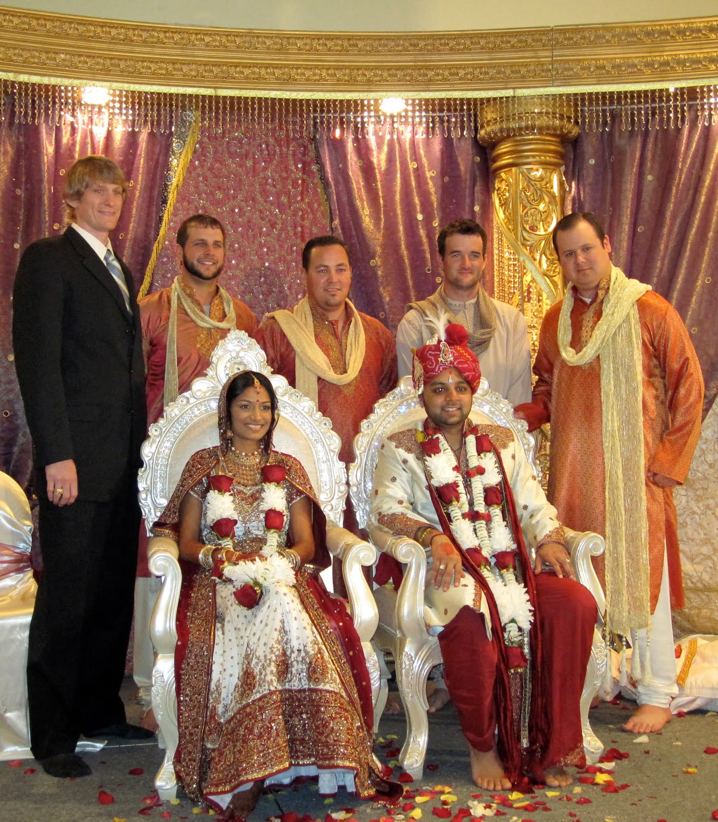 indian wedding couple