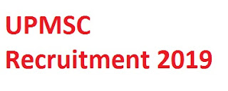 UPMSC Recruitment 2019-www.sams.co.in 35 Pharmacist & Other Jobs Download Online Application Form