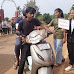 ಕಡಬ: ಹೆಲ್ಮೆಟ್ ಧರಿಸದ ದ್ವಿಚಕ್ರ ವಾಹನ ಸವಾರರನ್ನು ನಿಲ್ಲಿಸಿ ಸಂಚಾರಿ  ನಿಯಮ ಪಾಠ ಮಾಡಿದ ಸರ್ಕಾರಿ ಶಾಲಾ ಮಕ್ಕಳು