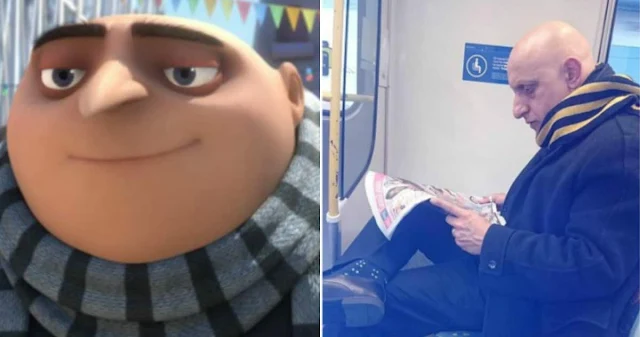 orang mirip gru despicable me