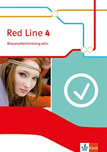 Red Line 4: Klassenarbeitstraining aktiv mit Audios und Mediensammlung Klasse 8 (Red Line. Ausgabe ab 2014)