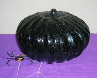 Large Black Pumpkin