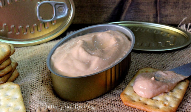 Paté de atún. Julia y sus recetas