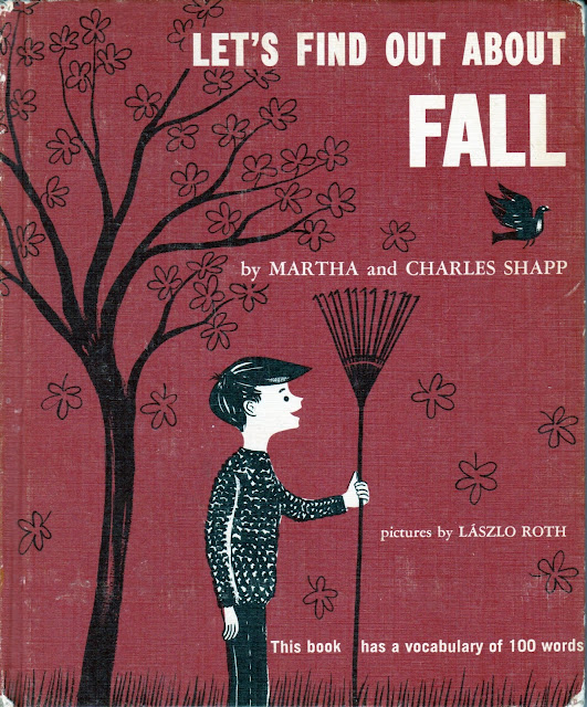 Children's Books, Illustration, Mid Century Modern, My Retro Reads, Vintage, Picture Books, Martha & Charles Shapp, László Roth, Seasons, Autumn, Fall, 