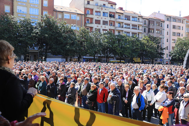 protesta pensionistas y jubilados