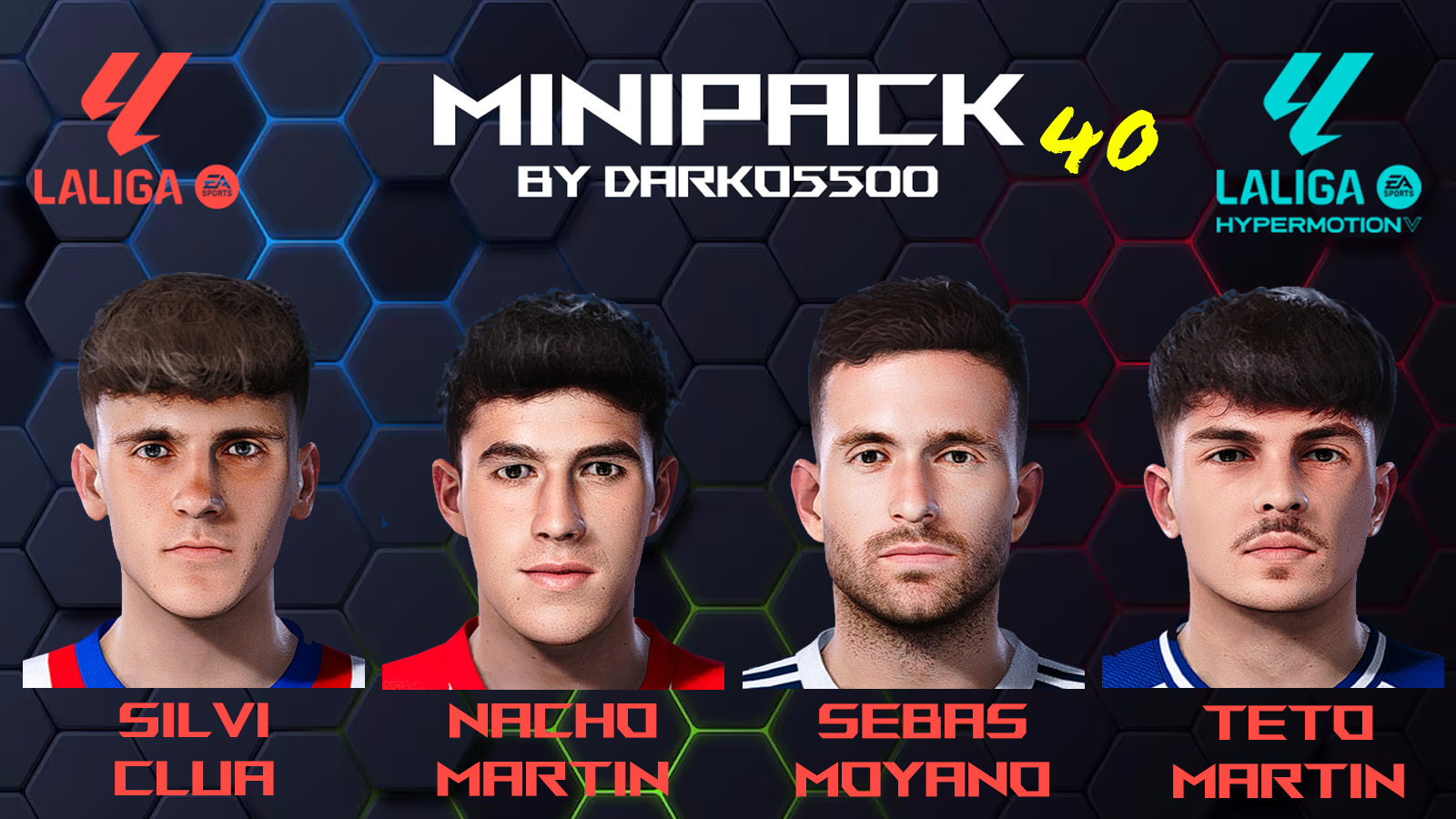 PES 2021 La Liga Mini Facepack #40 by Darko5500