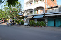 Former brothels, Street 63, Phnom Penh, Cambodia