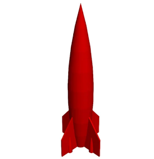 Classic Rocket 3D Model FREE for 3D Printer