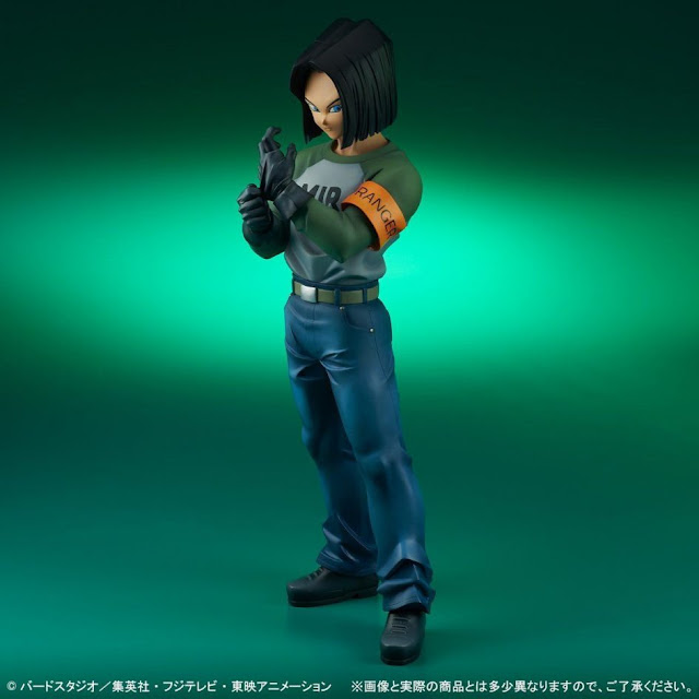 Figuras: Nueva Gigantic Series de A-17 y Zeno-sama de Dragon Ball Super - Plex