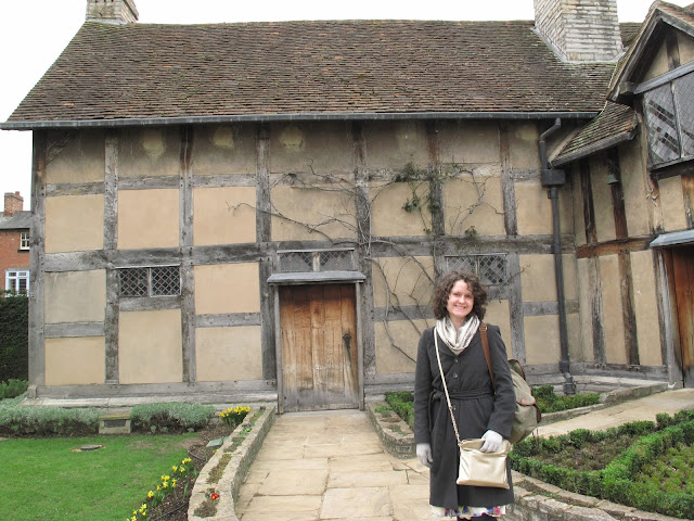 The original part of the house with the glove-making shop and kitchen downstairs, and bedrooms upstairs.