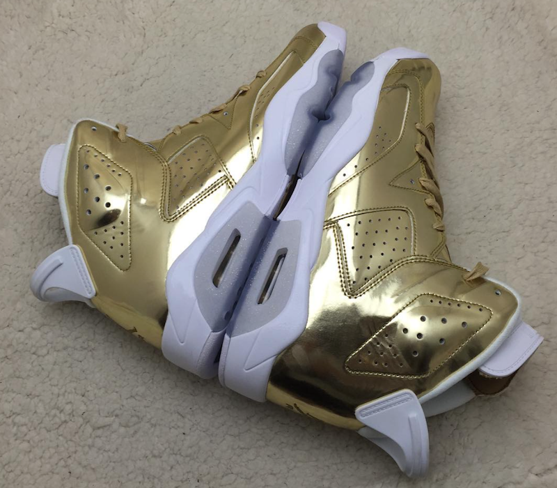 Gold Air Jordan 6 Pinnacle 854271-730