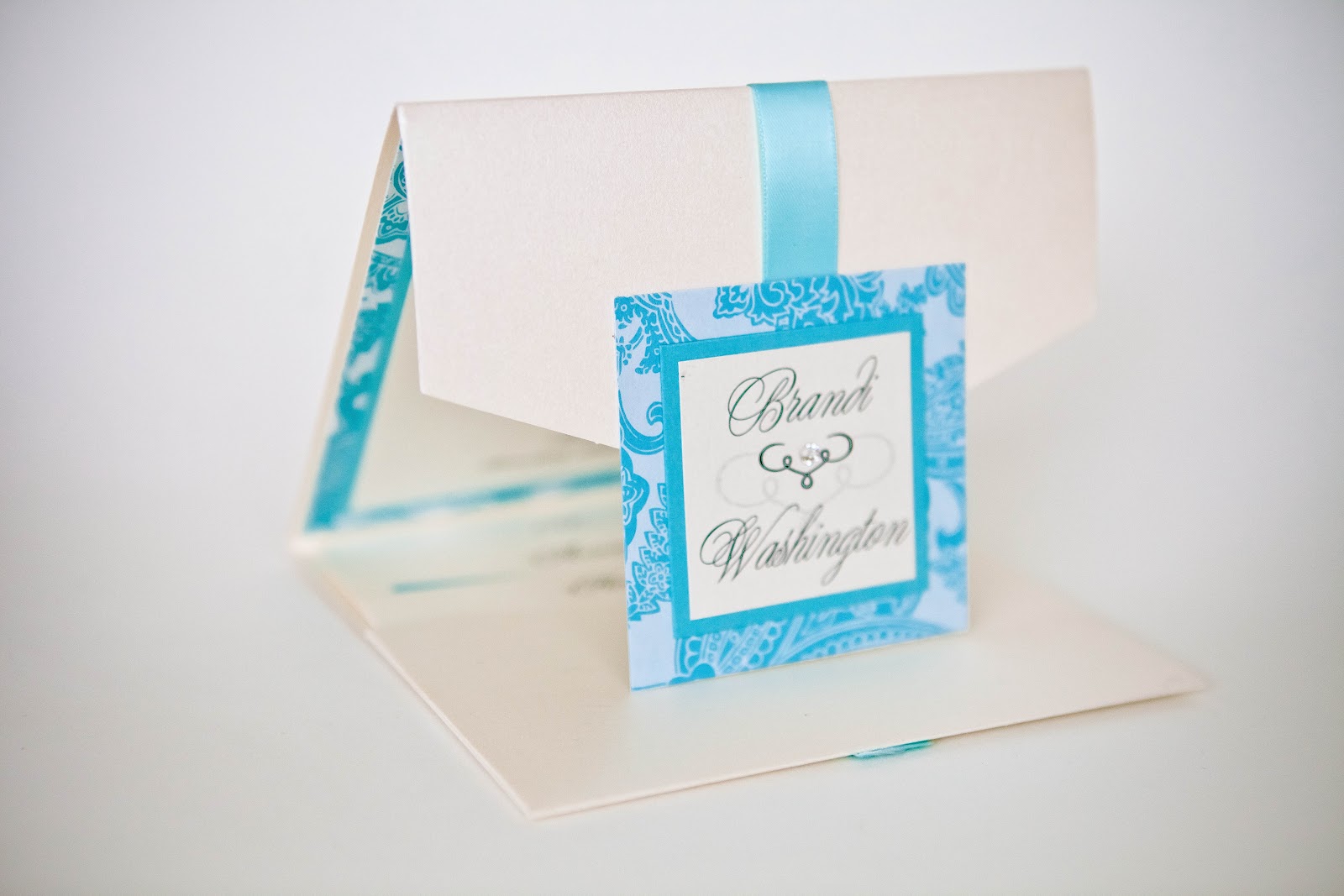 Light Blue Wedding Invitations