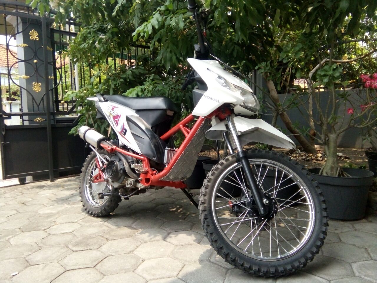 Cara Modif Honda Beat Jadi Trail Terlengkap Motor Cross