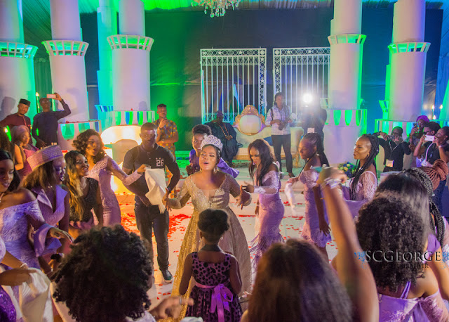 Beautiful photos from the grand wedding of Mary and Michael Shobukola organized by Events by SI