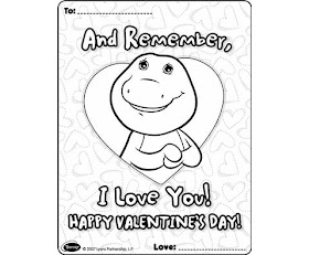 Valentine's Day Coloring Pages