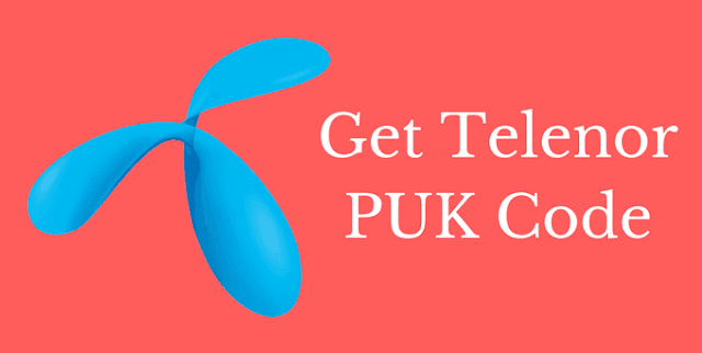 telenor puk code