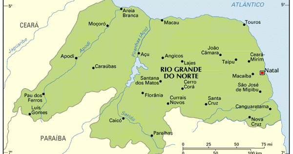 Mapa Regional Da Regiao De Portugal Brasil Rio Grande Do Norte Mapa Da Cidade