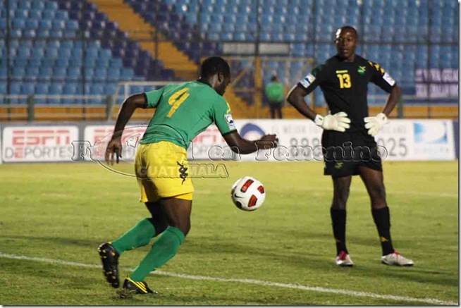 autor del autogol, jamaica