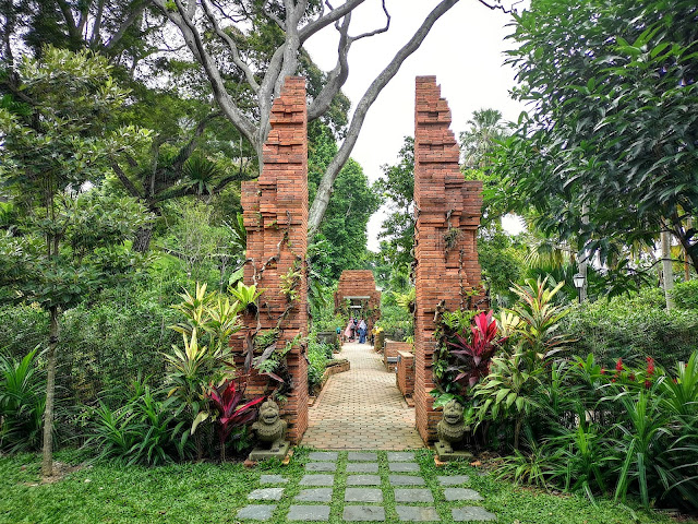 Sang Nila Utama Garden, Fort Canning Park