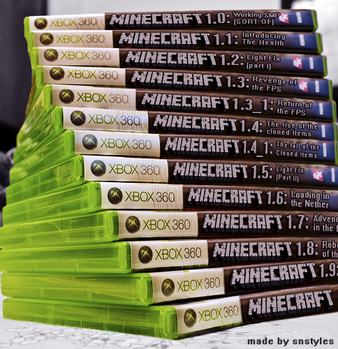 Minecraft xbox 360