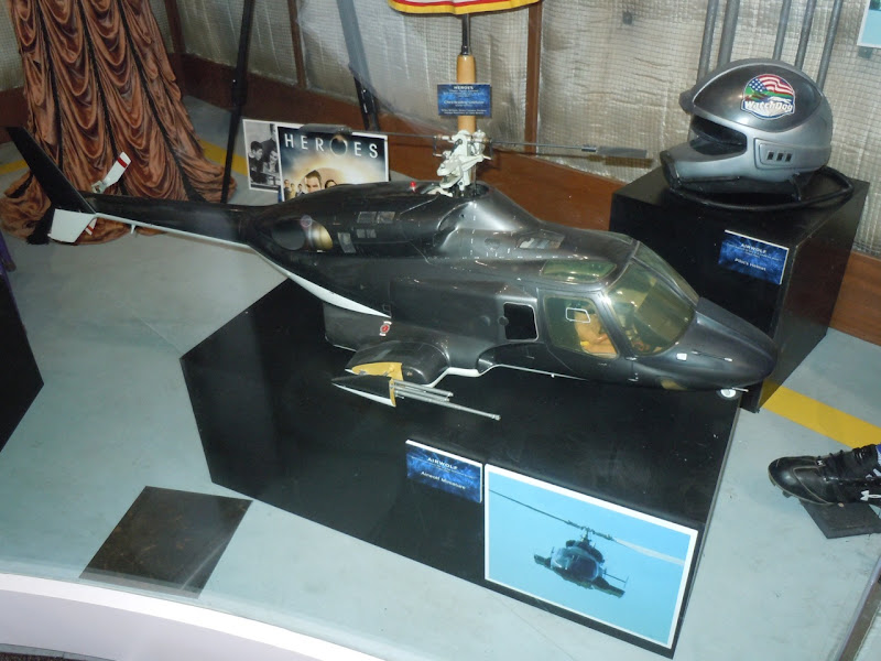 Airwolf helicopter miniature model