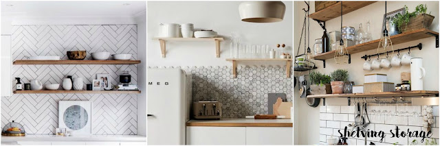 Kitchen shelving inspiration