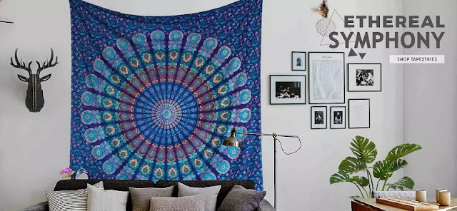  Mandala Tapestry