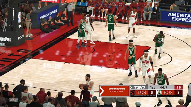 NBA 2K23 2023 TSN Scoreboard