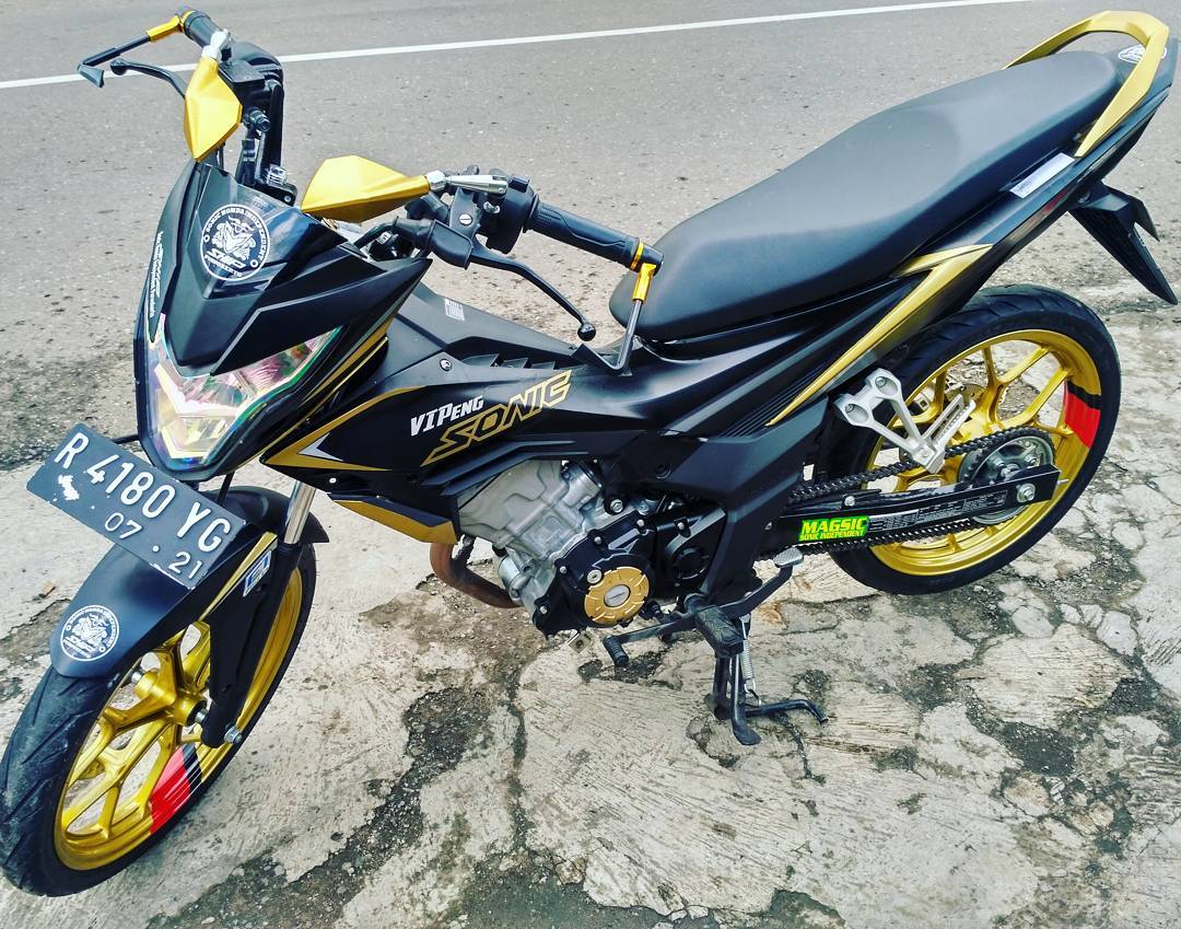 Kumpulan Foto Modifikasi Motor Sonic Terbaru Modispik Motor