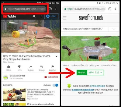 Cara Download Video Youtube Tanpa Aplikasi - 3