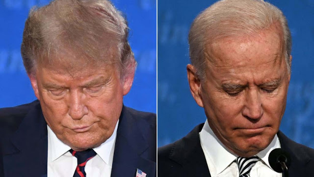 Debat Perdana Capres Amerika Serikat Kacau, Donal Trump dan Joe Biden Saling Cerca.lelemuku.com.jpg