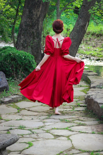 Timeless Scarlet Dress Teuta Matoshi Review promo code